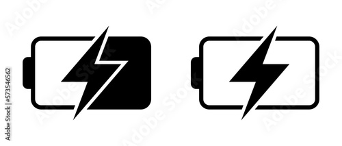 Free Download Battery charging UI icon. Battery charge indicator icon. - GFXLoad