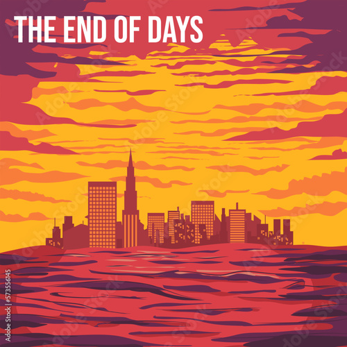 world that exists after a catastrophic event that has significantly changed human civilization or destroyed it entirely