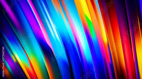 虹色の縦の縞々の背景　テクスチャ