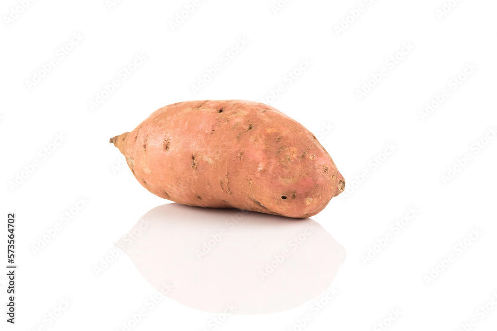 Sweet potato on the white background Sweet potato on the white background