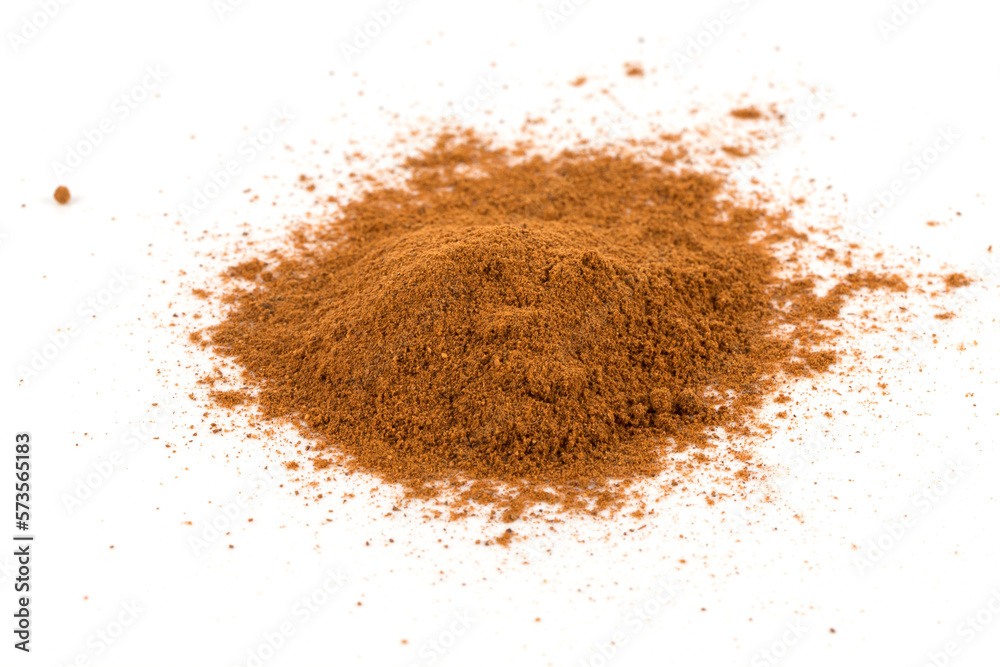 cinnamon powder closeup