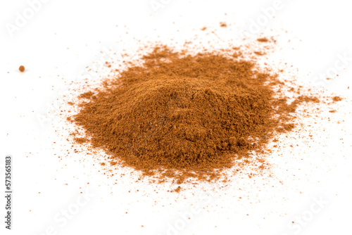 cinnamon powder closeup