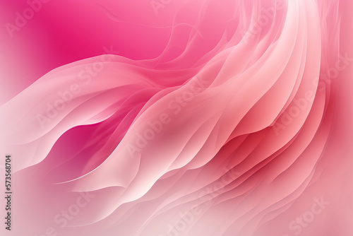 Pink color background with copy space for display your design. Ai generative