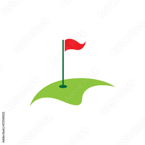 Golf logo images illustration