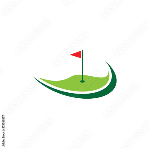 Golf logo images illustration