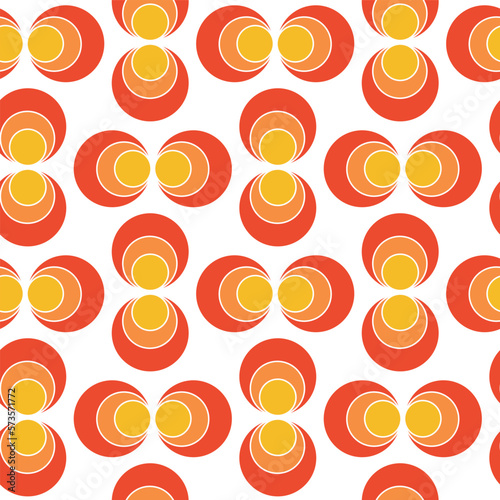 Vector geometric abstract seamless pattern background. Perfect for fabric, scrapbooking and wallpaper projects. 