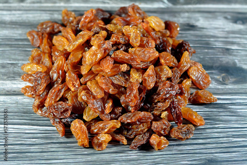 Dried Egyptian Raisins Ramadan dried fruits Yameesh, dried dates that is used in Ramadan Khoshaf or compote that the fasting Muslims start their breakfast on it, selective focus of Ramadan background photo