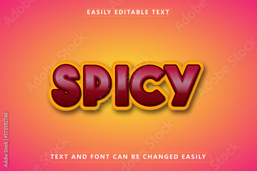 3d Text Vector Text Effect template Suitable for typeface needs.

