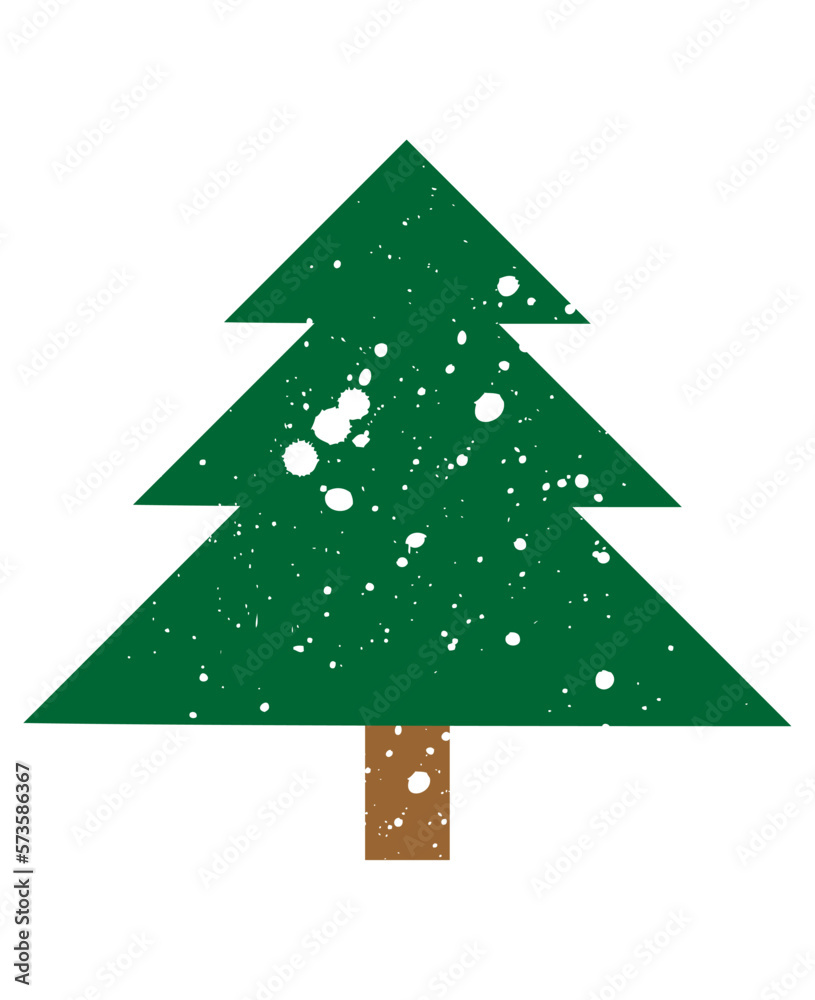 Fototapeta premium green christmas tree