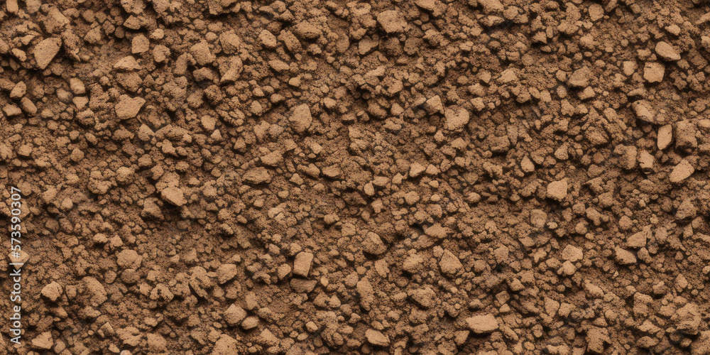 soil ground seamless texture, pattern background (created with Generative AI) soil ground seamless texture, pattern background (created with Generative AI)