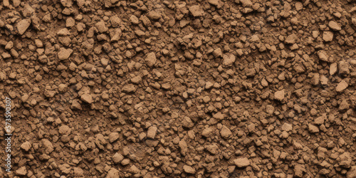 soil ground seamless texture, pattern background (created with Generative AI)