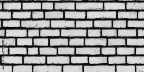old bricks wall seamless texture, pattern background, (created with Generative AI)