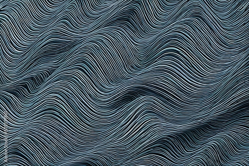 Abstract Moving Wavy Vintage Pattern As Background. Generative AI