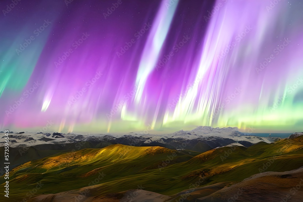 Norhtern Lights Love. Generative AI Norhtern Lights Love. Generative AI