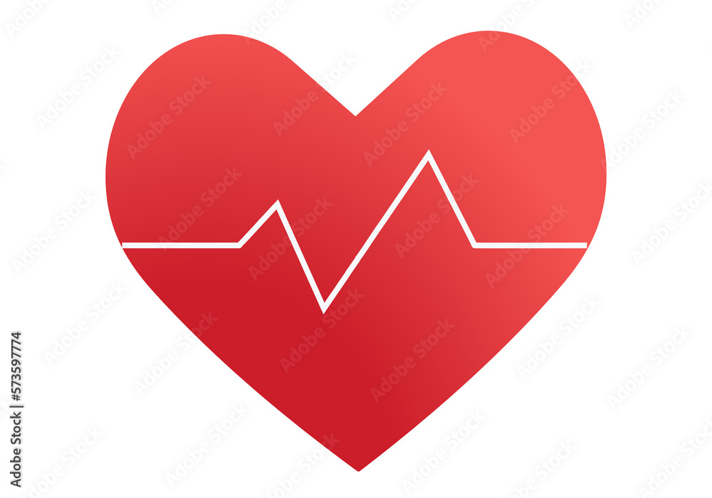 Heartbeat heart beat pulse. Flat icon for medical apps and websites PNG illustration. Heartbeat heart beat pulse. Flat icon for medical apps and websites PNG illustration.