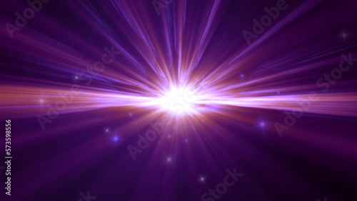 abstract of digital lens flare background
