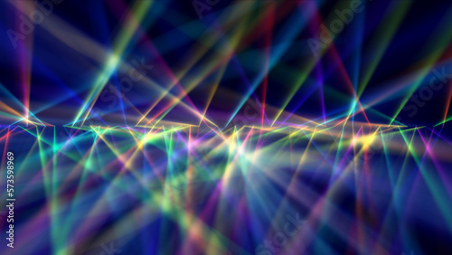 Digitally Generated Disco Laser neon Background