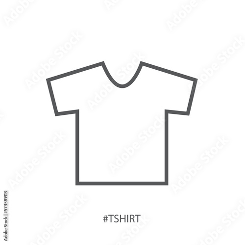 Icono vector de remera