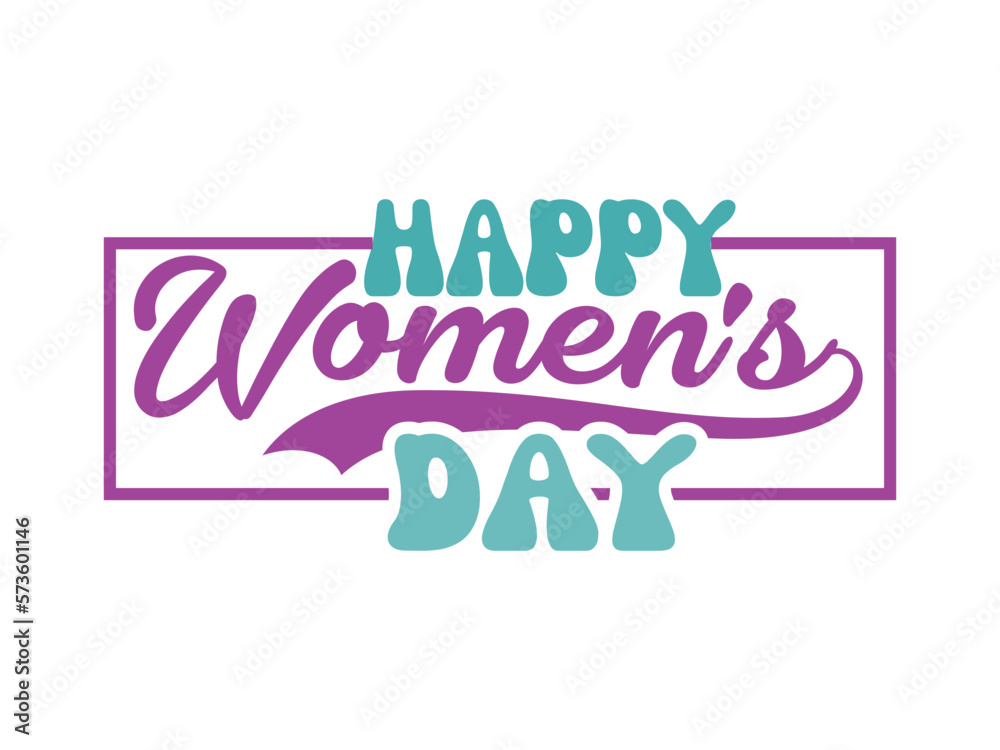 Fototapeta premium Women's Day SVG Design 