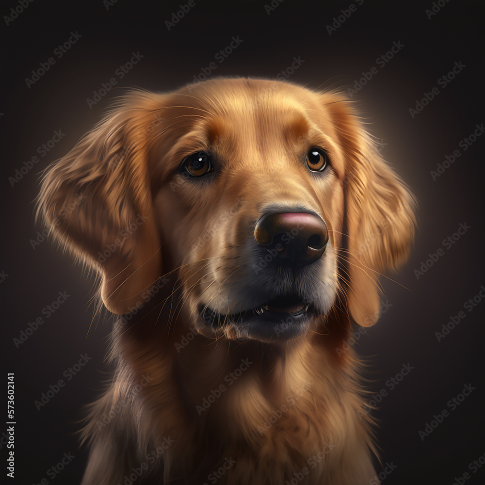 golden retriever dog