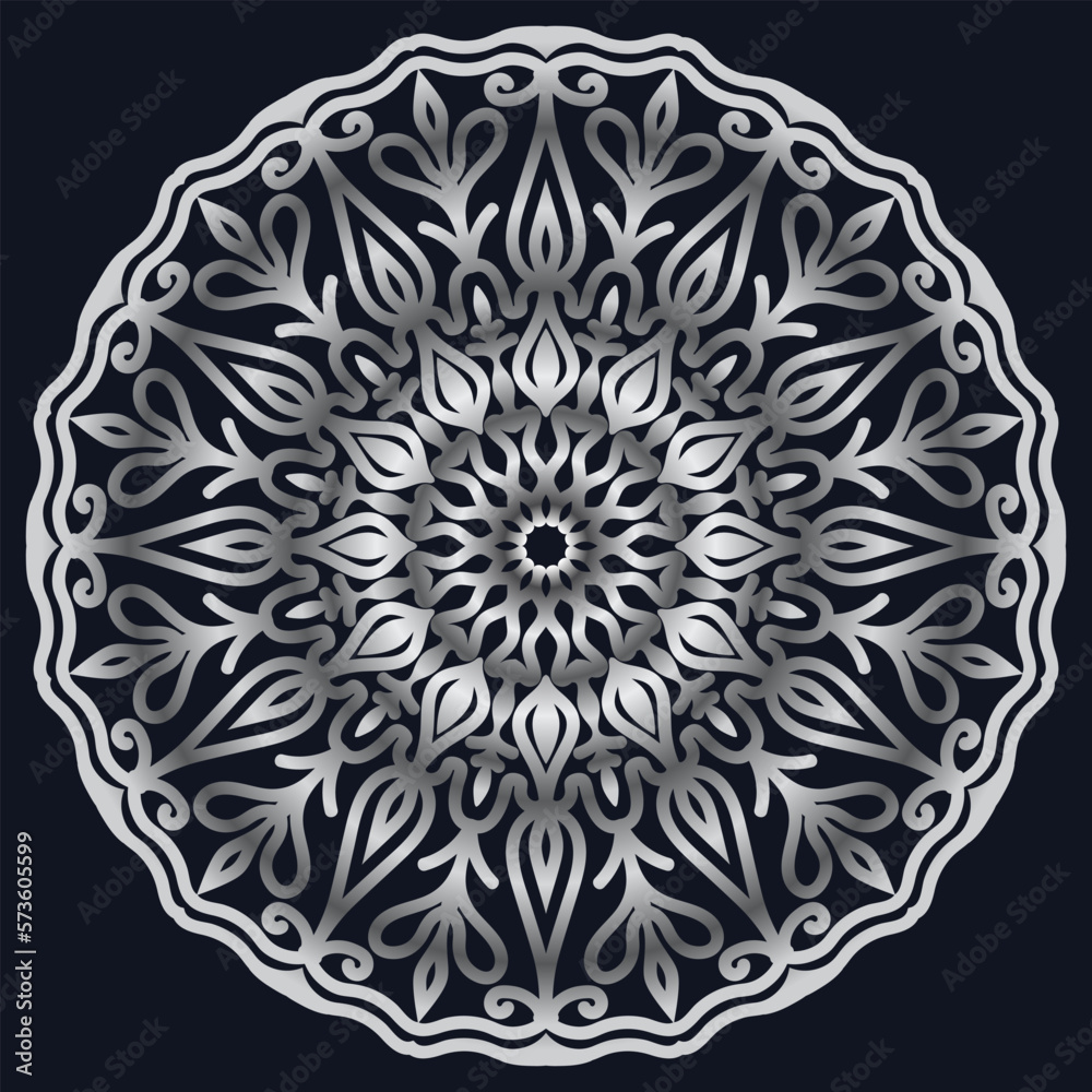Decorative elements luxury ornament pattern gradient mandala design Decorative elements luxury ornament pattern gradient mandala design