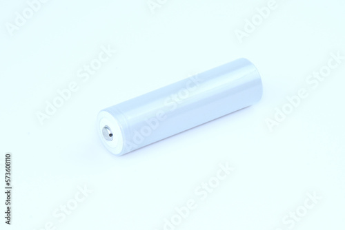 Rechargeable batteries isolated on white background 