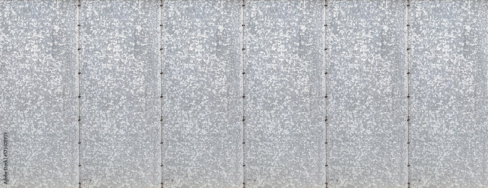 Fototapeta premium Blechwandtextur mit glatter Oberfläche für eine Fototapete oder Küchenrückwand