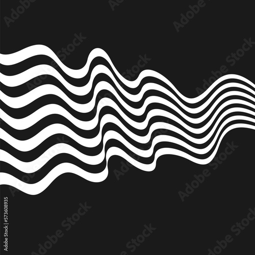 Amorphous elements with the effect of visual distortion.