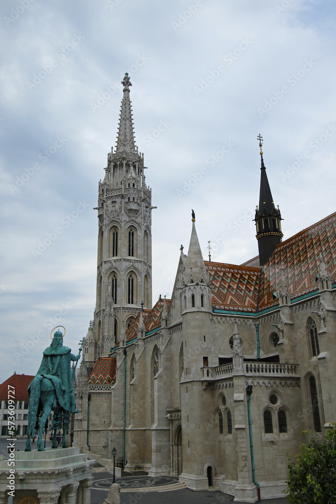 Matthias Church - Church of the Assumption of the Buda Castle in Budapest, Hungary