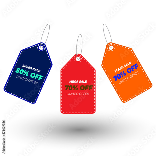 Sale price tag collection