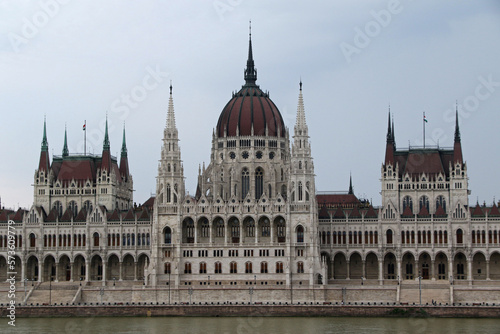 Hungarian Parliament Building in Budapest, Hungary © bayazed