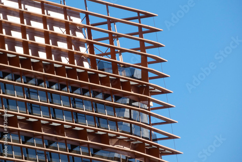 modern buildings in Barcelona, office buildings