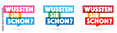 Wussten Sie schon ?