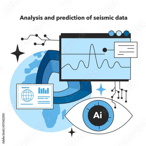 Neural network in analysis and prediction of seismic data . Self-learning