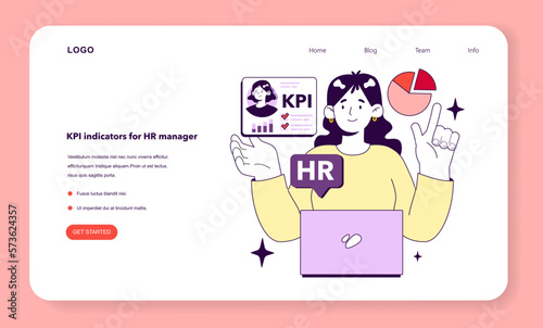 KPI, key performance indicators for HR specialist. Indicator to measure