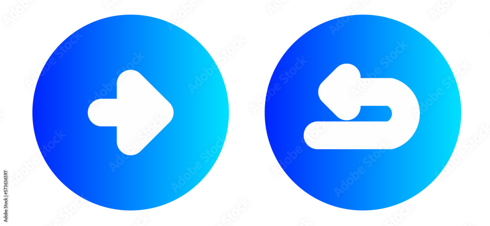 next and back icon set next and back icon set