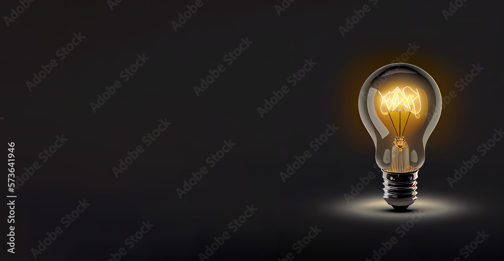 lightbulb, idea, brown background lightbulb, idea, brown background