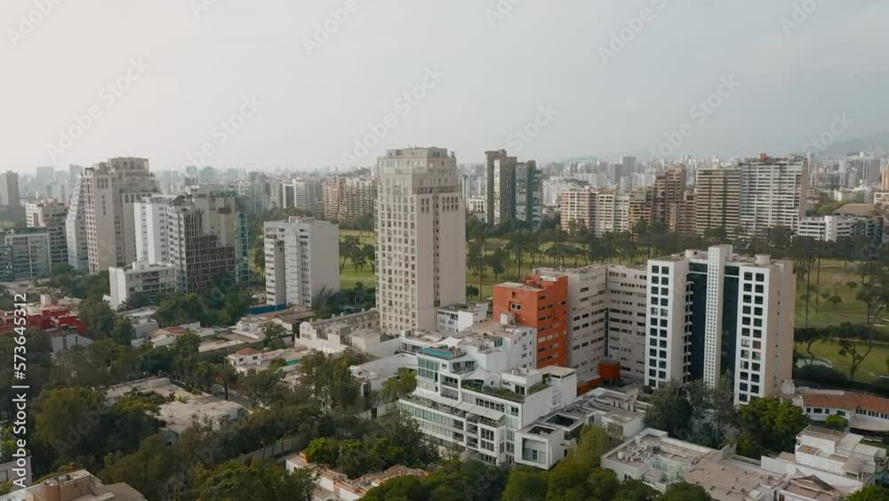 Drone San isidro Lima Perú 2.7k 60fps