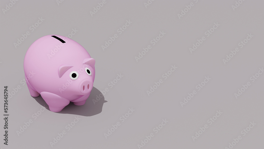 3d pink piggy bank. 3D render illustration of a pink piggy bank, top view. Pink piggy bank concept for designing web pages, online services. Concepts on the theme of finance and savings. 3d pink piggy bank. 3D render illustration of a pink piggy bank, top view. Pink piggy bank concept for designing web pages, online services. Concepts on the theme of finance and savings.