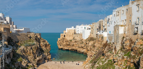 Polignano a Mare - The town over the clifs.