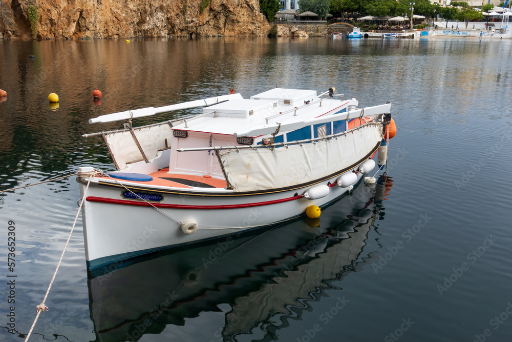  Lake Vouliagmeni in Agios Nicholas, Crete