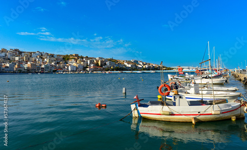 Fischerhafen von Sitia, Ostkreta, Griechenland