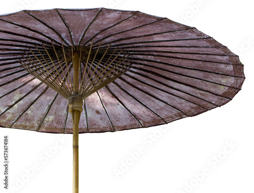 Umbrella isolated with clipping path