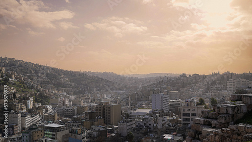 Sunset in Amman
