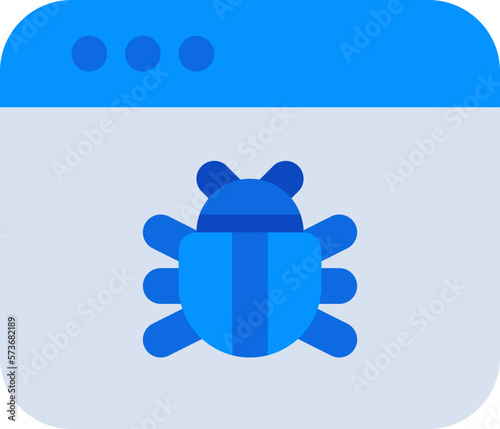 web malware icon