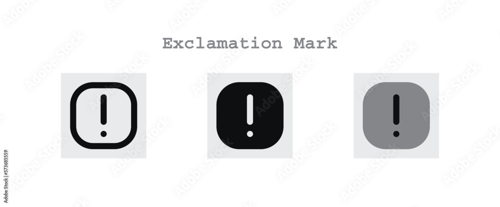 Exclamation Mark Icons Sheet Exclamation Mark Icons Sheet