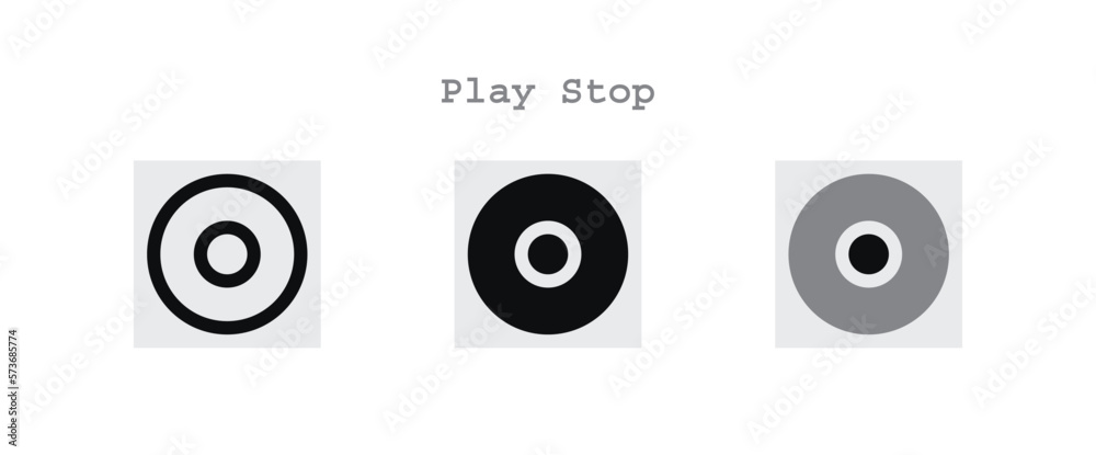 Play Stop Icons Sheet Play Stop Icons Sheet