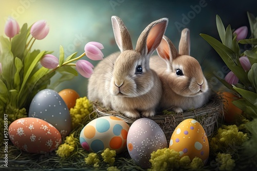 Easter Illustration Image w...