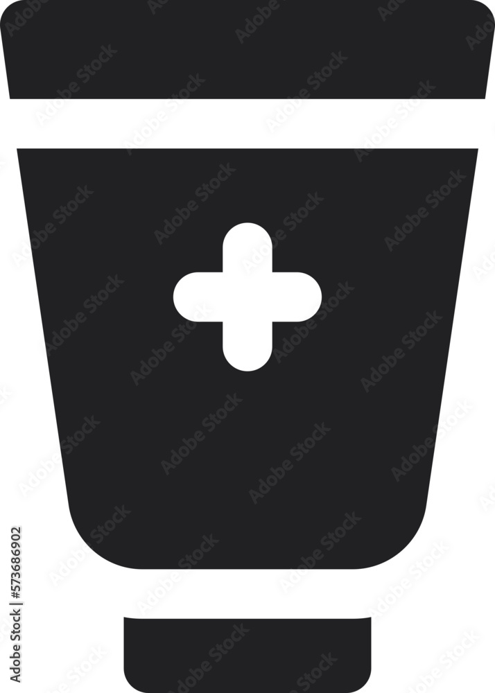 Obraz premium cream icon