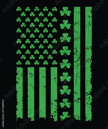 St. Patrick's Day American Flag, st patricks day t-shirt funny shamrock for dad mom grandma grandpa daddy mommy, who are born on 17th march on st. paddy’s day 2023!